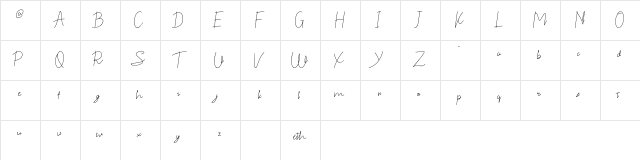 The Qittam Regular  glyph index