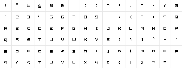 Laoism Regular  glyph index