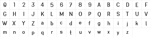 Greenstyle-Personal-Use-Only Regular  glyph index