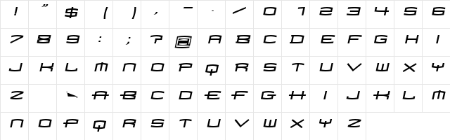 Homoarakhn Regular  glyph index