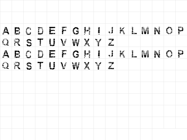 Eraser Eraser  glyph index