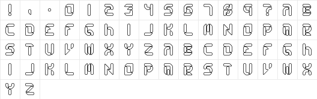 Collective RO BRK Regular  glyph index