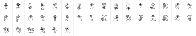 Alpha Remember Regular  glyph index
