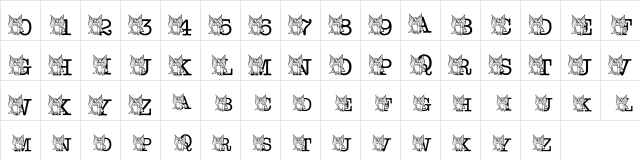 pf_bttr_fairy Regular  glyph index