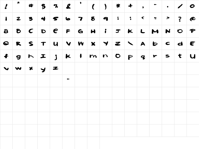 2Peas Couch Potato 2Peas Couch Potato  glyph index