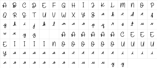 Duffel Bag Personal Use  glyph index