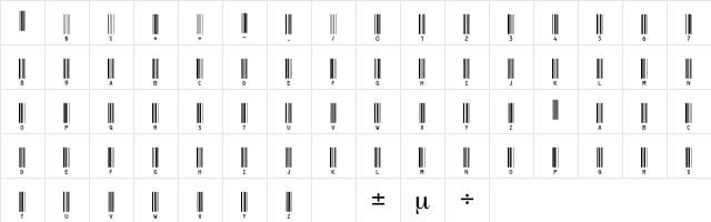 C39HrP72DlTt Normal  glyph index