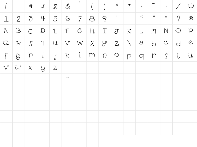 2Peas Commercial Break 2Peas Commercial Break  glyph index