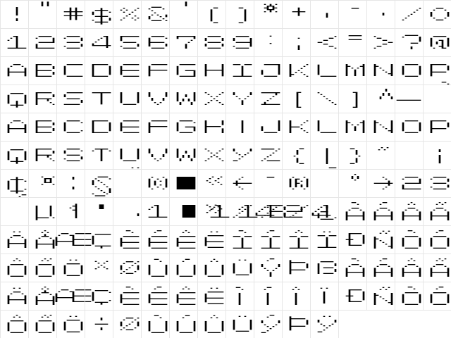 LomoWallMinus LT Std 50 Regular  glyph index