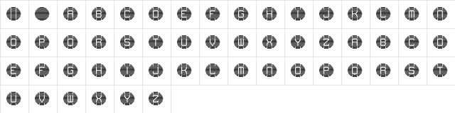 speaker grill Regular  glyph index