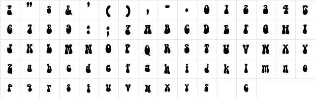 Pedals 3 Laser  glyph index