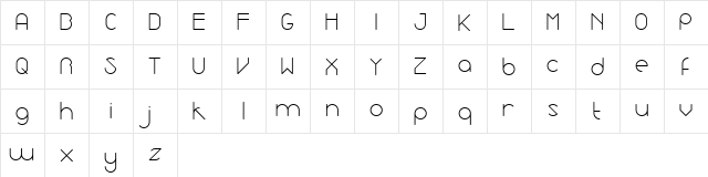 ultravioleta Regular  glyph index