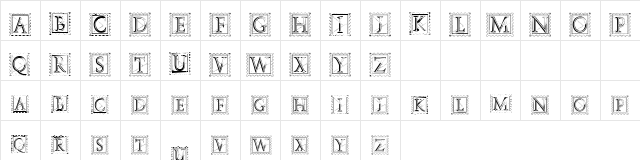 Par Avon Regular  glyph index