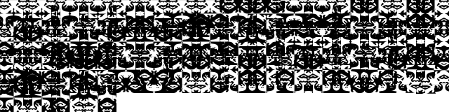 ObeysTile Regular  glyph index