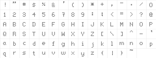 Only When I Do Fonts Regular  glyph index
