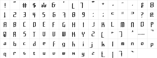 Rushil TV-  glyph index