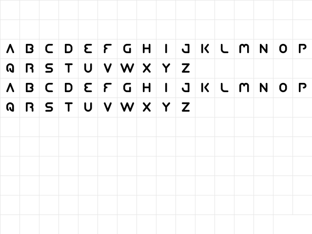 QUEEN OF THE MODERN AGE Regular  glyph index
