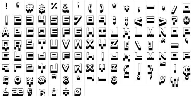 Untitled 1  glyph index