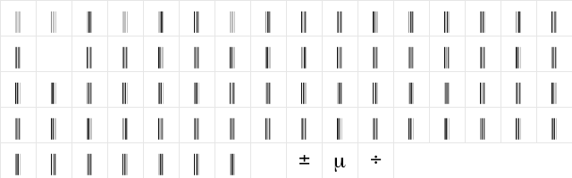C39P48DmTt Normal  glyph index