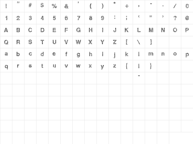 2Peas Salad 2Go Regular  glyph index