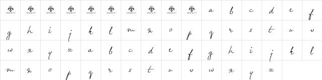 wheatland-demo Regular  glyph index