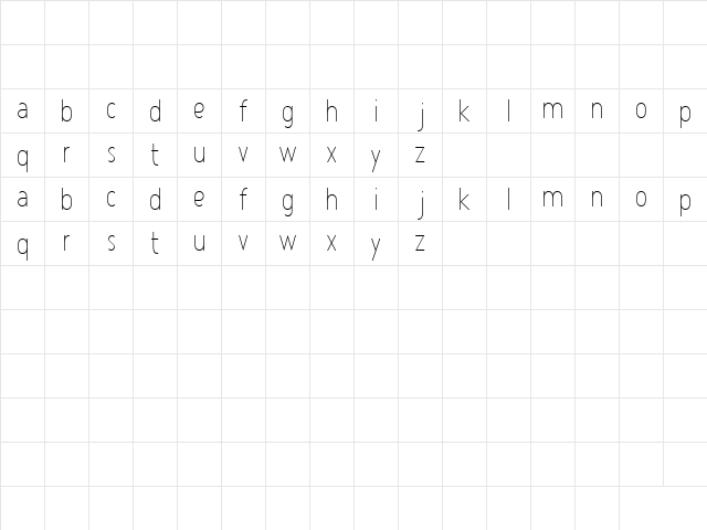 Atype 1 Light  glyph index