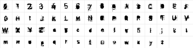 disenfranchide fightthepower  glyph index