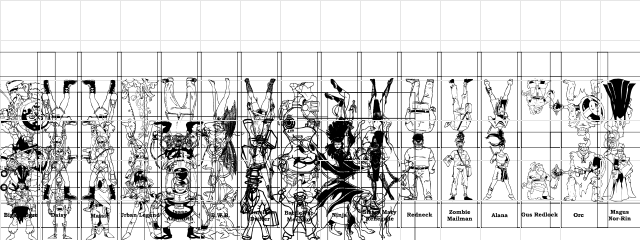 SPARKS Free for All Regular  glyph index