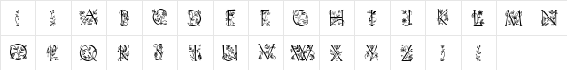 72 Regular  glyph index