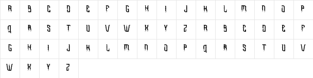 Omnivorous Free Bold  glyph index