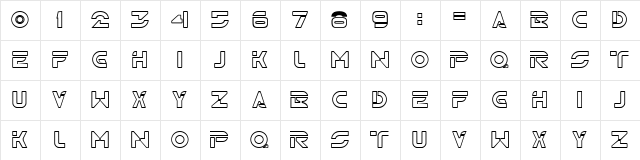 TR2N TR2N  glyph index