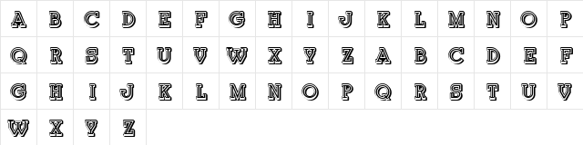 Junk Regular  glyph index