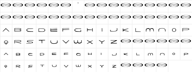 The Monkies Ate My Soul Regular  glyph index