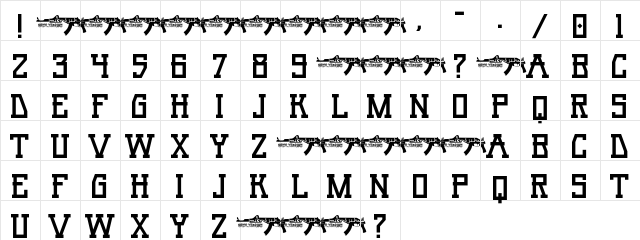 Umar Slab Umar Slab  glyph index