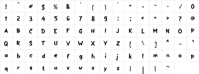 a Api Nyala Regular  glyph index