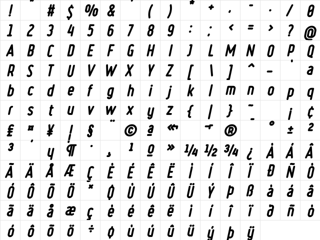 Ruler Volume Overlay Regular  glyph index