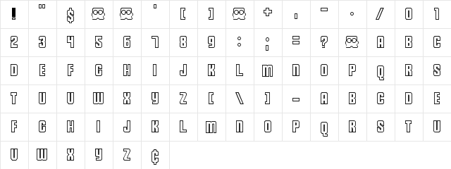 Diskun Diskun  glyph index