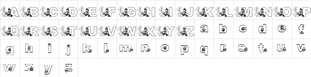 kg hippity hop Regular  glyph index