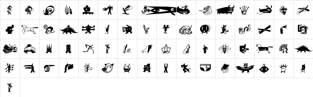 BigCheeseLight Light  glyph index