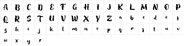 Soondae Font Texture FREE Regular  glyph index