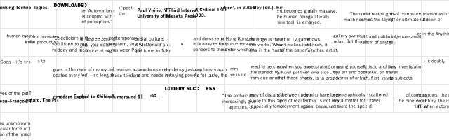 EchoDownloaded Regular  glyph index