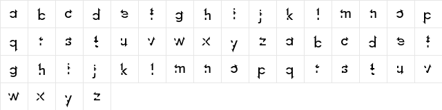 Lost Link Lost Link  glyph index