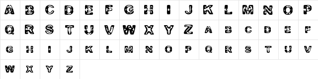 Clown College Dropout Not So Funny  glyph index