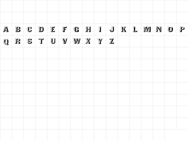 Tejaratchi Ex Regular  glyph index