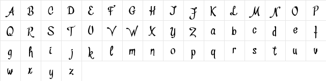 Divat Regular  glyph index