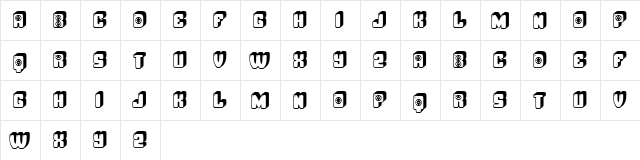 Observation Hollow 3D Regular  glyph index