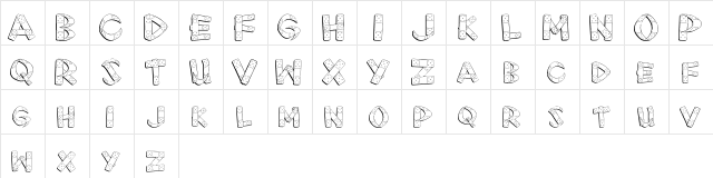 First Aid Regular  glyph index