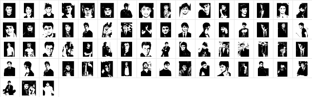 Daniel Radcliffe Daniel Radcliffe  glyph index