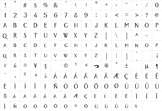 Get Me A Doctor 2 Regular  glyph index