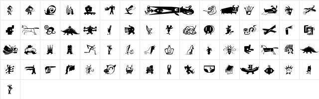 BigCheeseLight Light  glyph index
